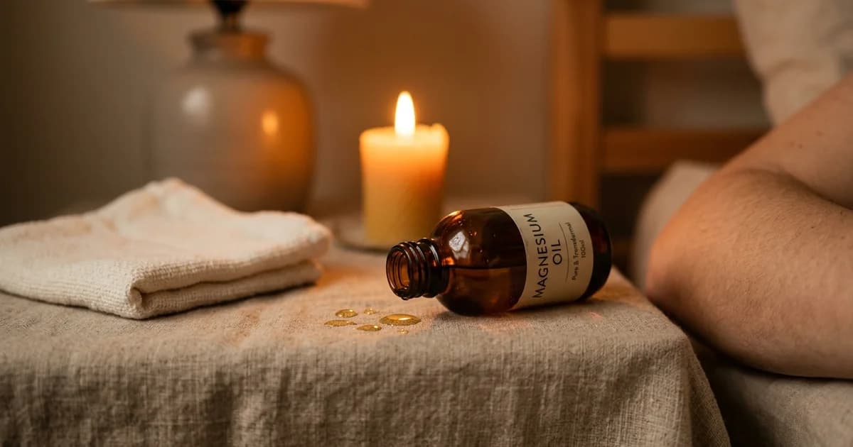 Where To Put Magnesium Oil For Sleep: What Actually Works