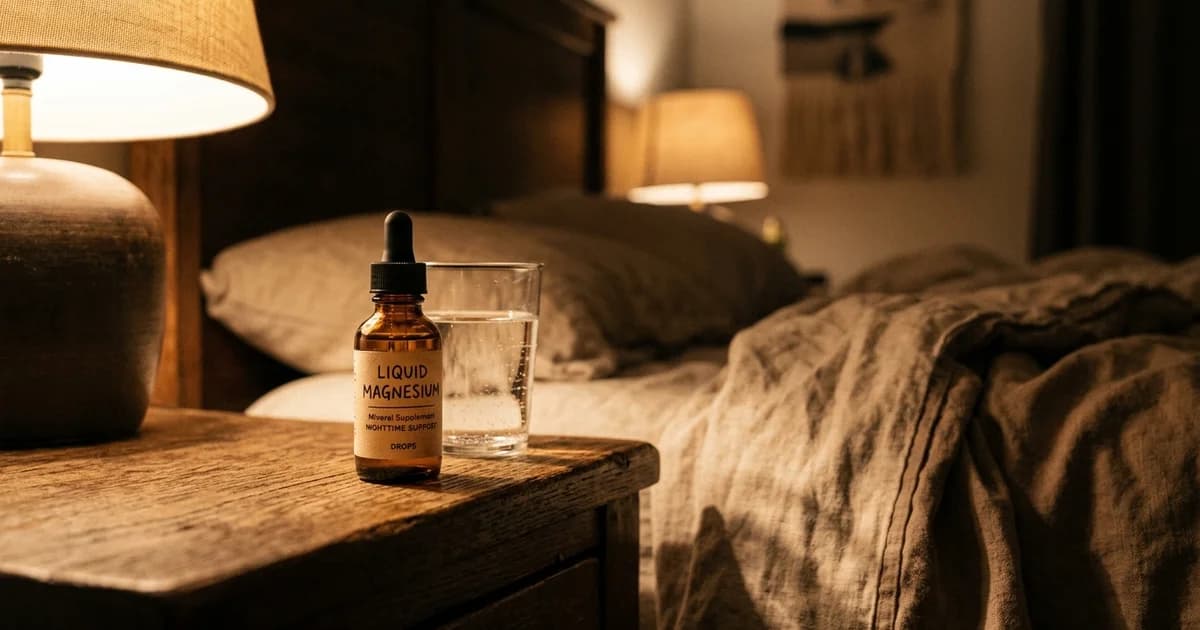 Liquid Magnesium for Sleep: What Actually Works (And What's a Waste of Money)