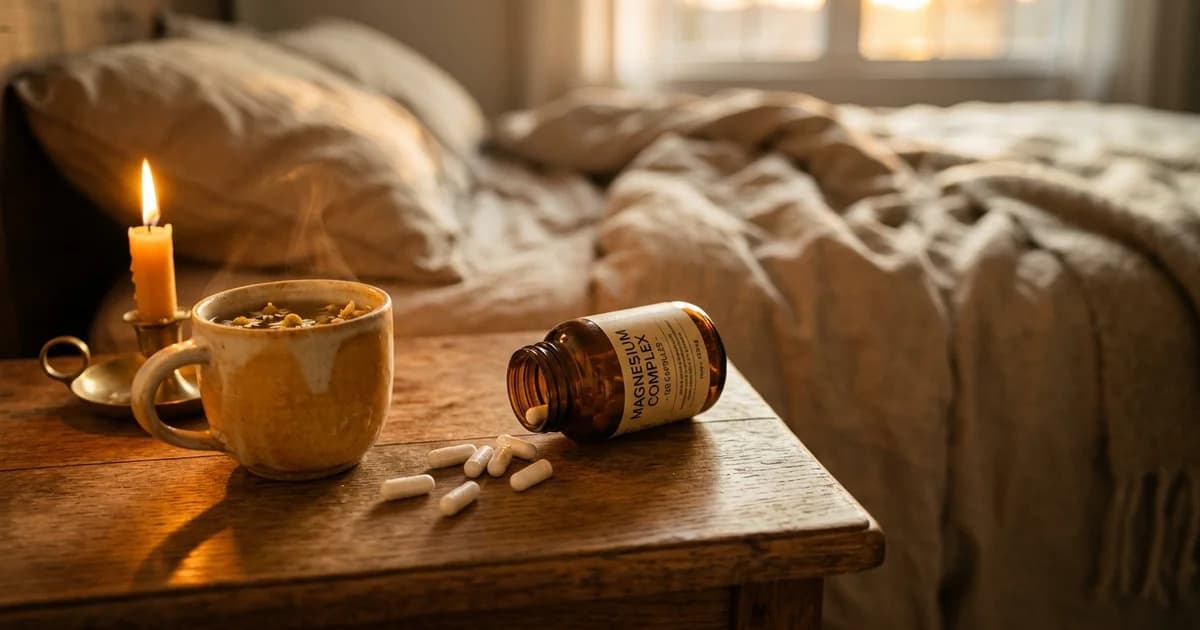 The Best Time of Day to Take Magnesium for Sleep (And the Form That Actually Matters)