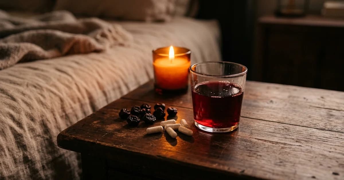 Magnesium and Cherry Juice for Sleep: What Actually Works