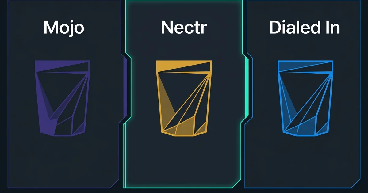 Mojo vs Nectr vs Dialed In: Which Nootropic Pouch Actually Works?