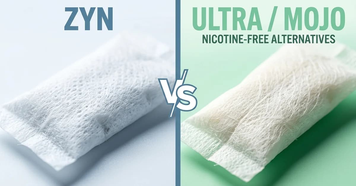 Zyn vs Nicotine Free Pouches: Ultra vs Mojo vs Zyn Compared
