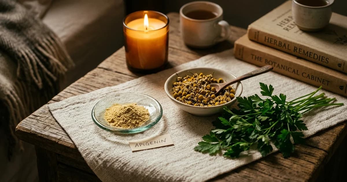 Apigenin: The Sleep and Relaxation Flavonoid Your Brain Actually Responds To