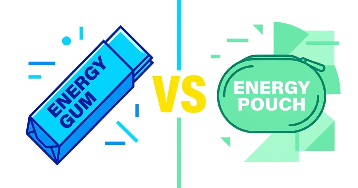Energy Gum vs Pouches: Which One Actually Keeps You Focused?
