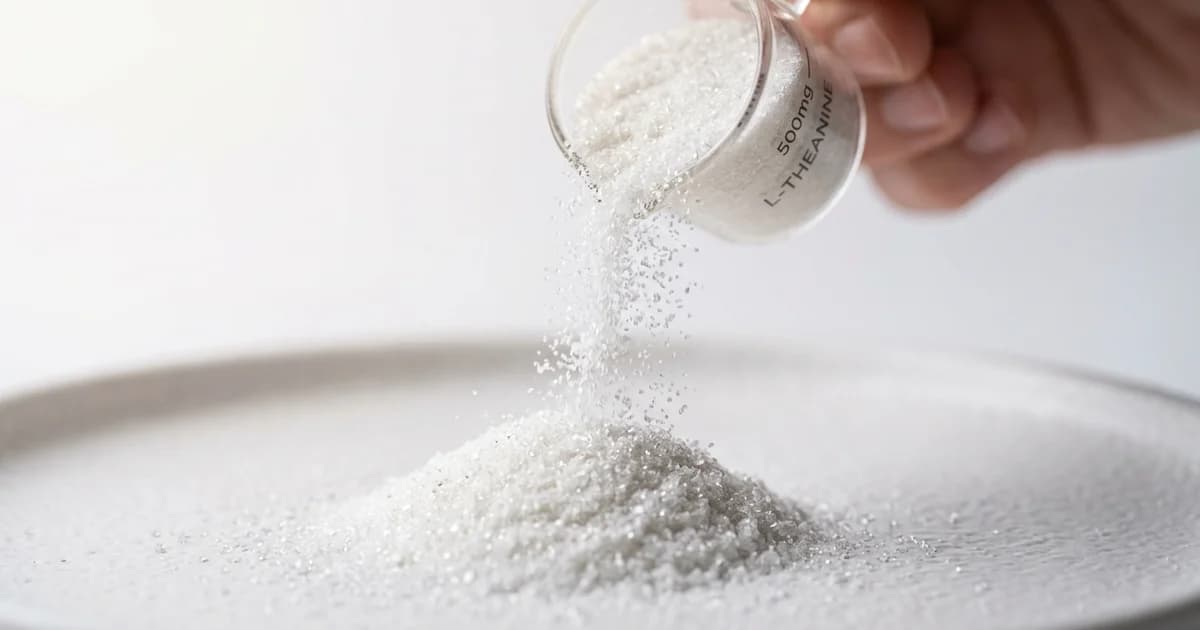 L-Theanine Powder: The Complete Guide to Dosing, Benefits, and What Actually Works