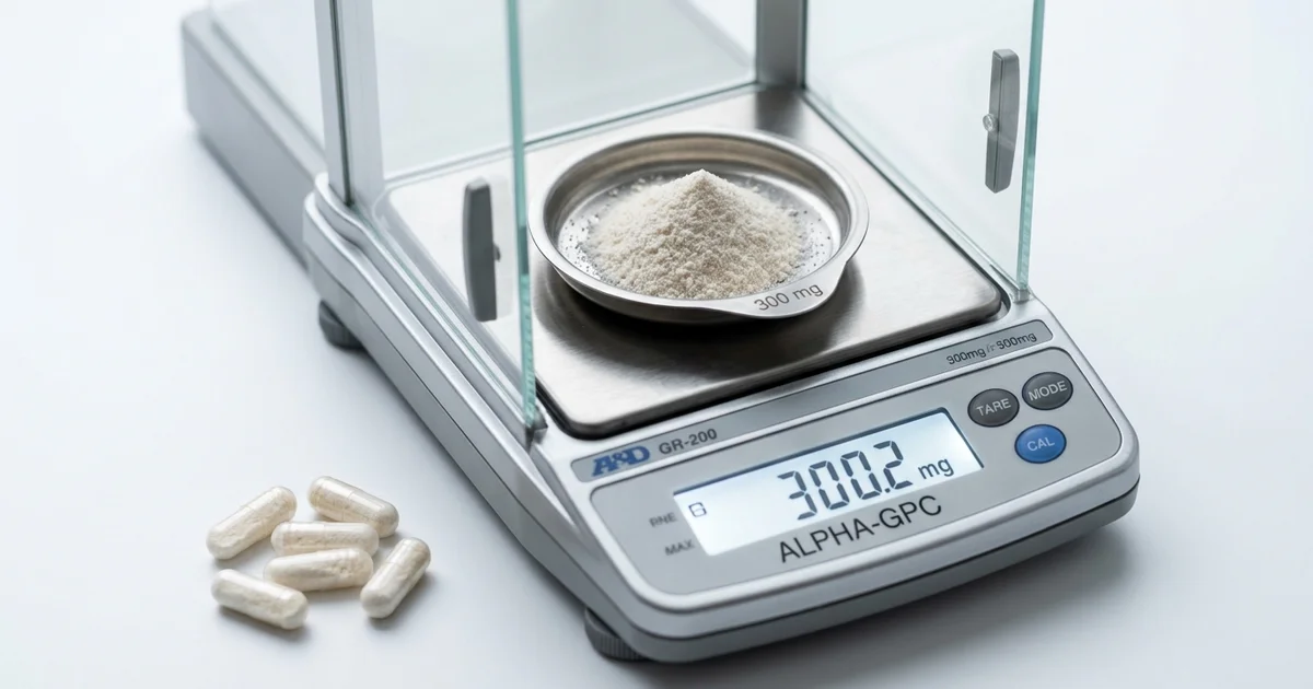 Alpha GPC Dosage: How Much to Take (and Why More Isn't Always Better)