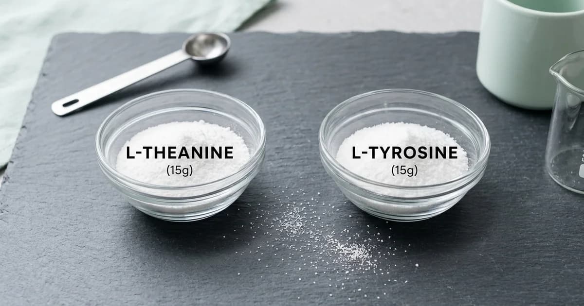 L-Theanine and L-Tyrosine: The Complete Guide to Stacking Two of the Best Nootropic Amino Acids