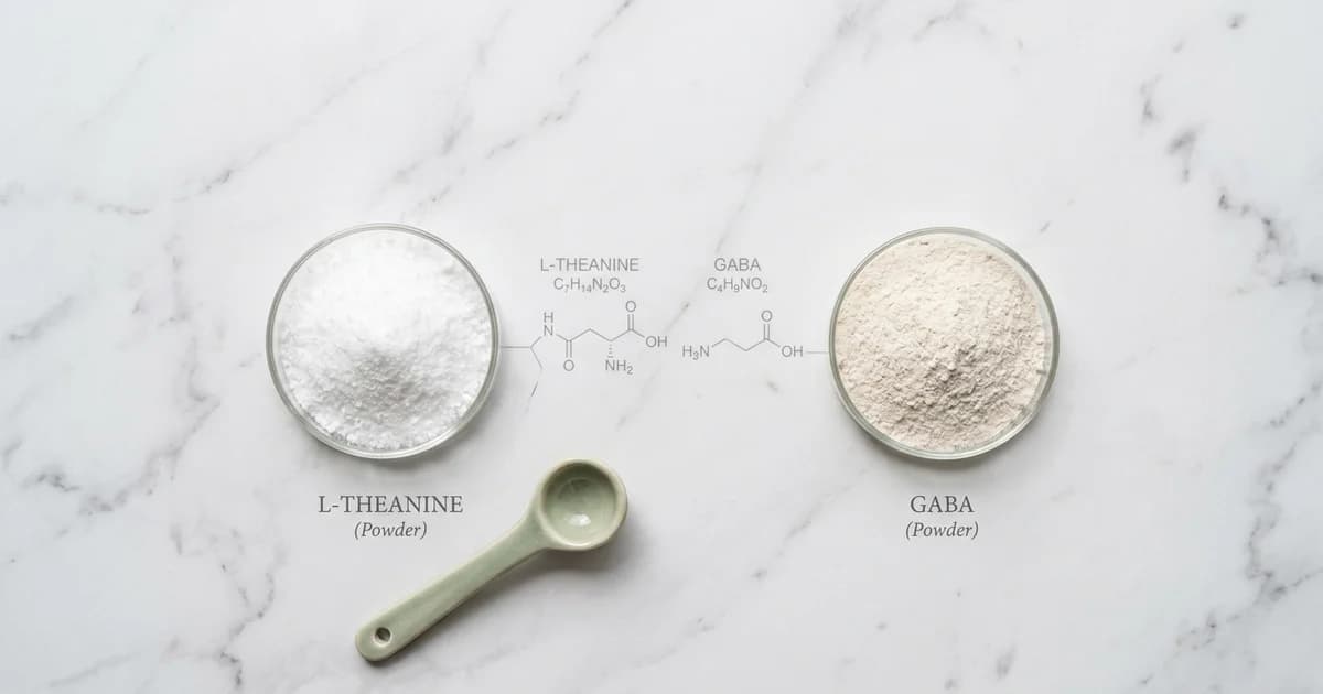 L-Theanine vs GABA: How They Work Together (And Why One Works Better Than the Other)