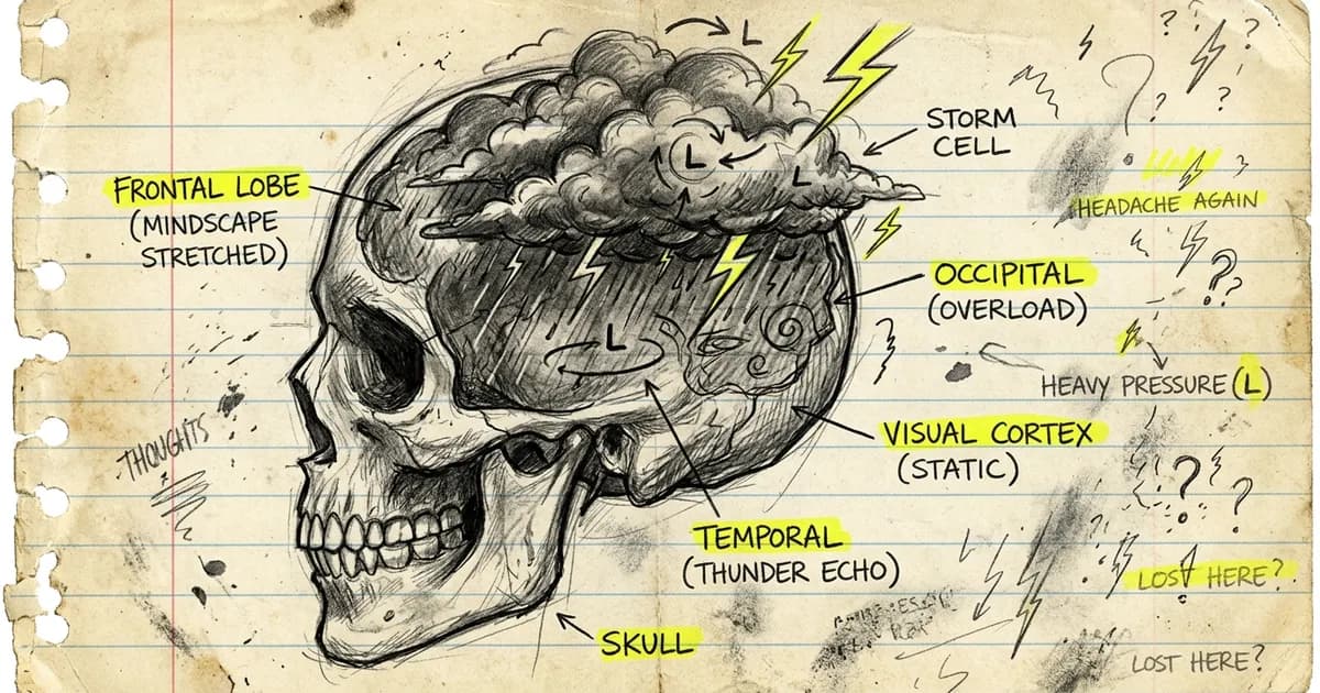Brain Fog Head Pressure: What's Actually Happening Inside Your Skull