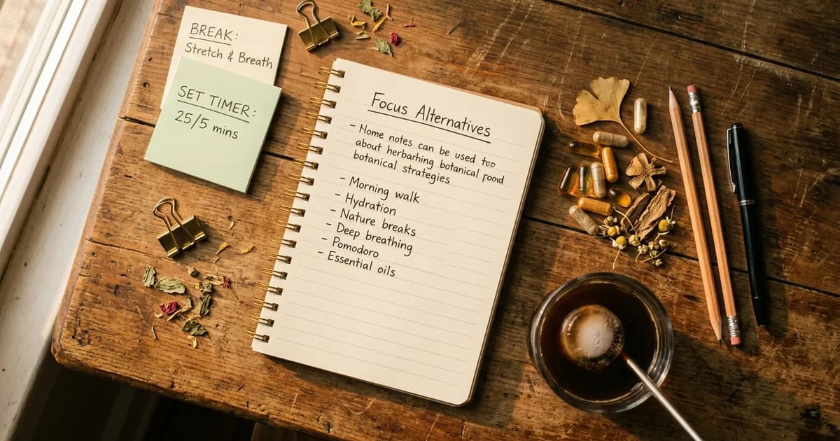 Adderall XR Alternative: The Complete Guide to Focused Performance Without a Prescription