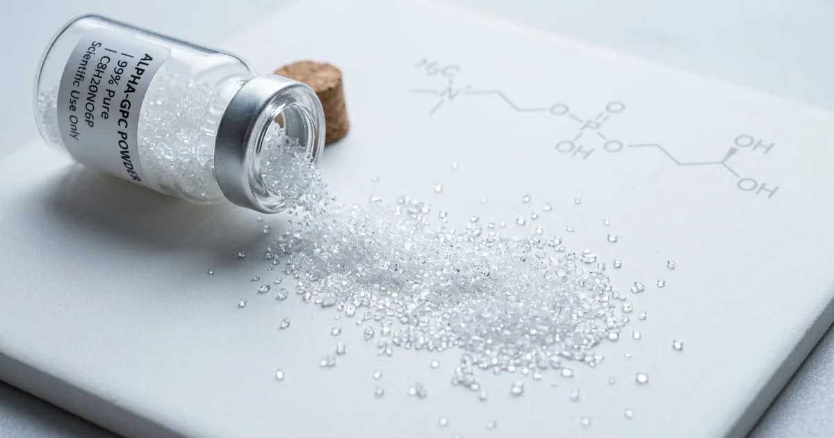 Alpha GPC Benefits: Dosage, Side Effects, and What the Science Actually Says