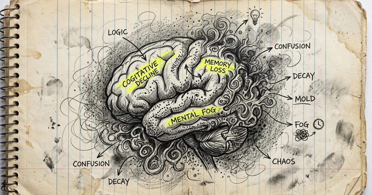 Brain Fog Mold: Why Your Home Might Be Wrecking Your Thinking