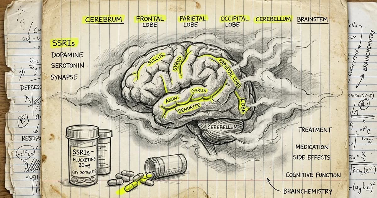Brain Fog Medical Term: SSRIs, Lexapro & the Drugs Clouding Your Thinking