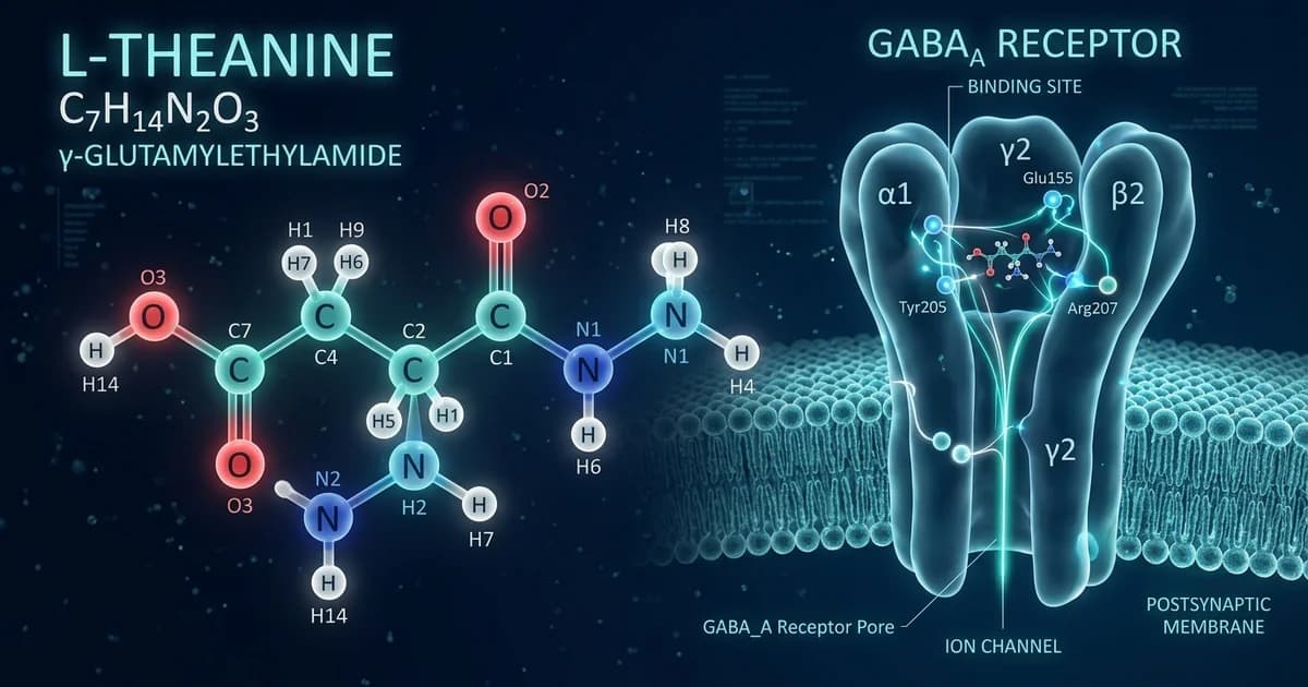 L-Theanine Mechanism of Action: What Actually Happens in Your Brain