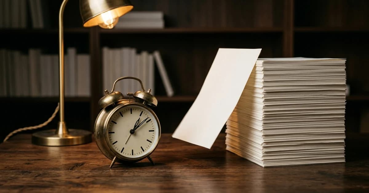 ADHD Procrastination: Why the Deadline Is the Only Switch