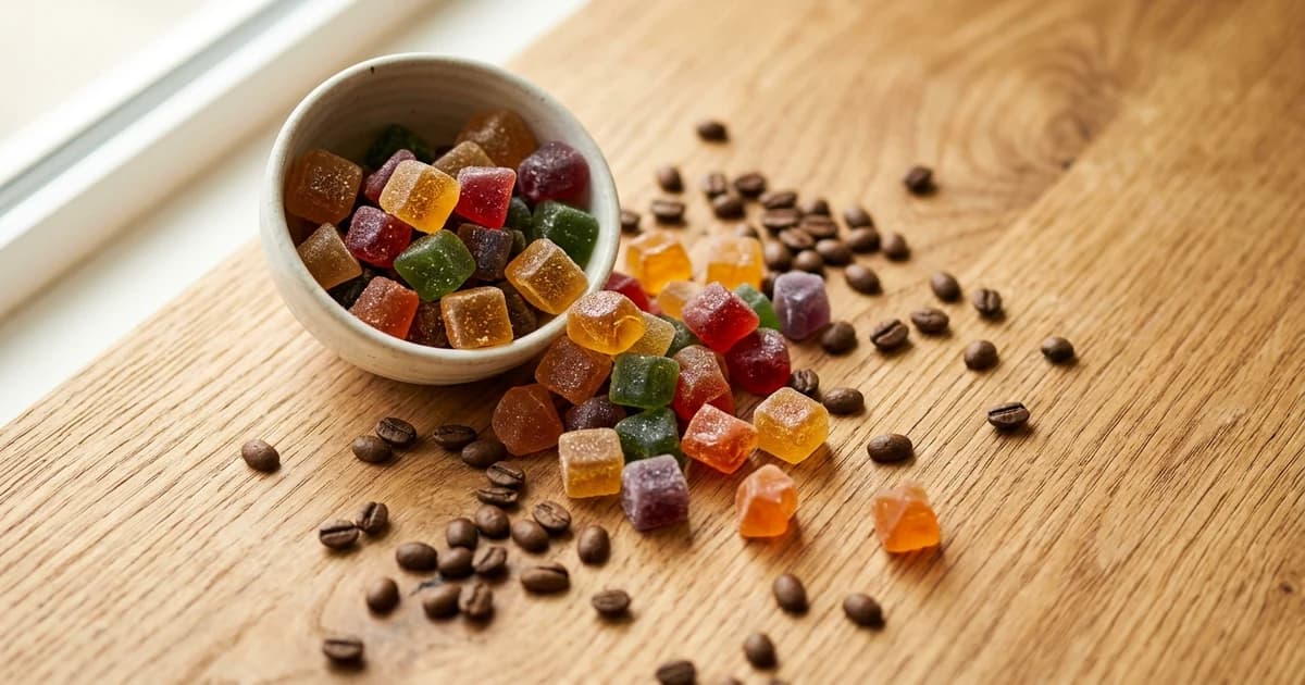 Caffeine Gummies and Energy Chews: How They Work, Onset Time, and 8 Brands Compared