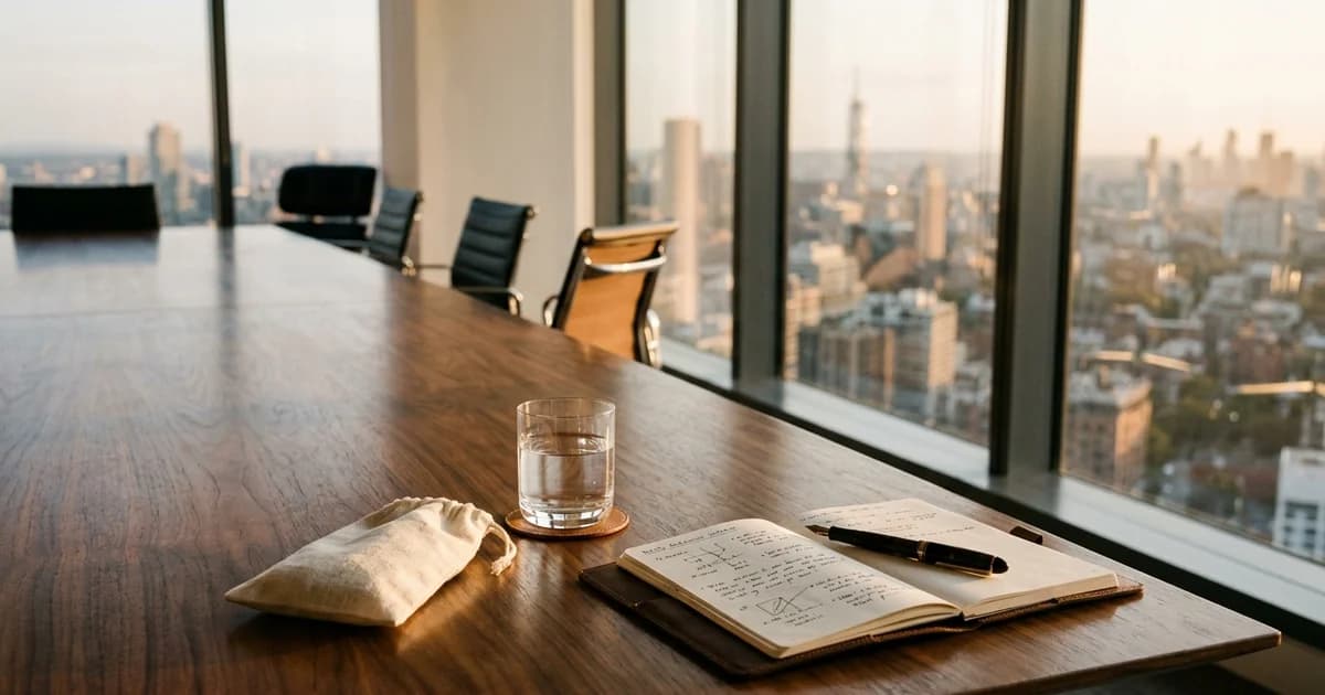 The Science of Boardroom Performance: This Pouch is the Ultimate Corporate Wellness Hack