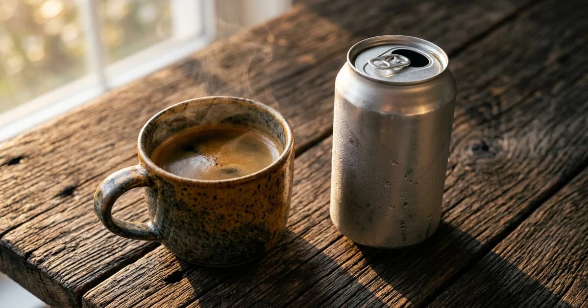 Energy Drink vs Coffee: Caffeine, Additives, Crash, Cost, and Which Is Better for Focus