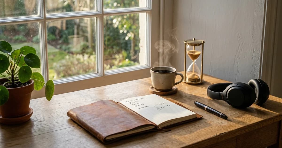 How to Lock In Without a Single Pill: The Behavioral Stack for Deep Focus