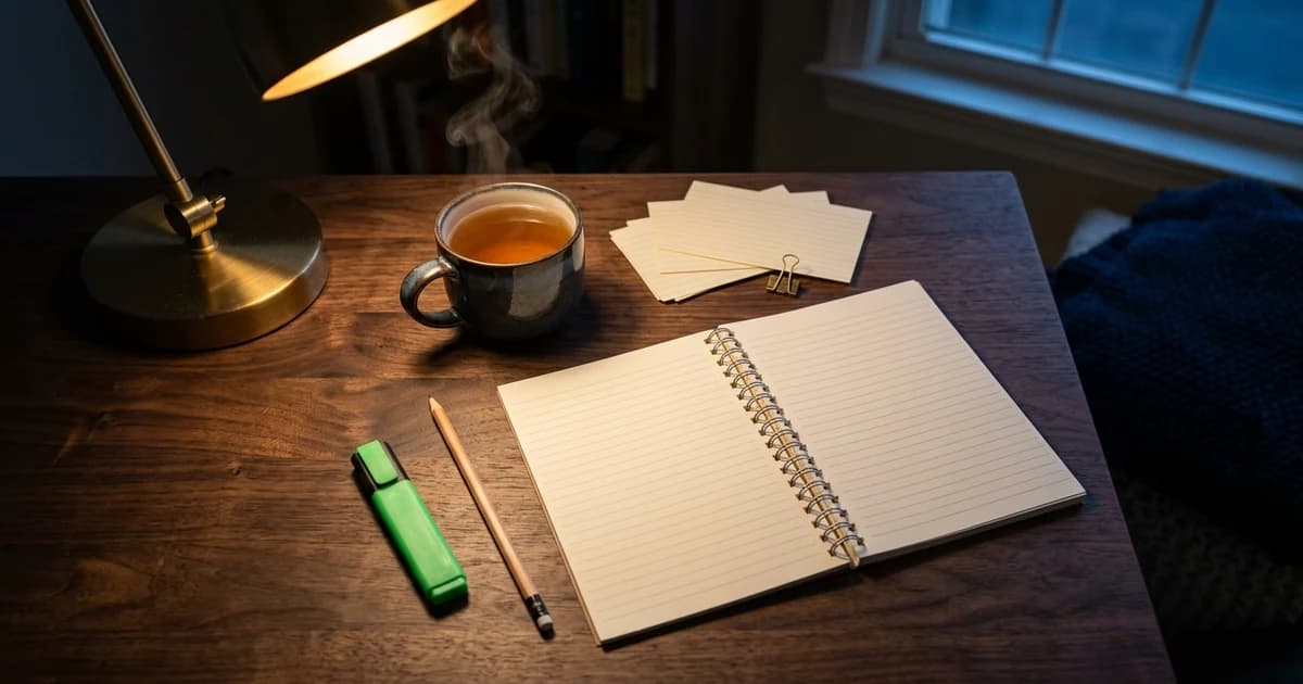 How to Study for Midterms Without the Energy Drink Spiral