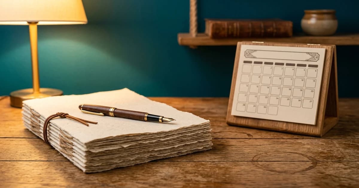 NaNoWriMo 2026: A 30-Day Energy Schedule for 50,000 Words