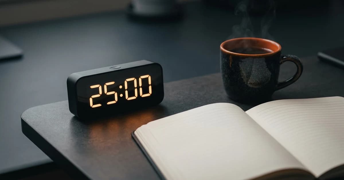 Pomodoro Technique for Studying: Where the Caffeine Goes