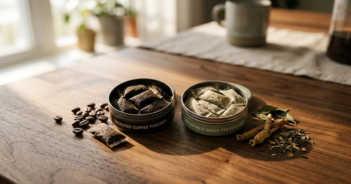 Roon vs Grinds Pouches: Coffee Pouches vs Nootropic Pouches