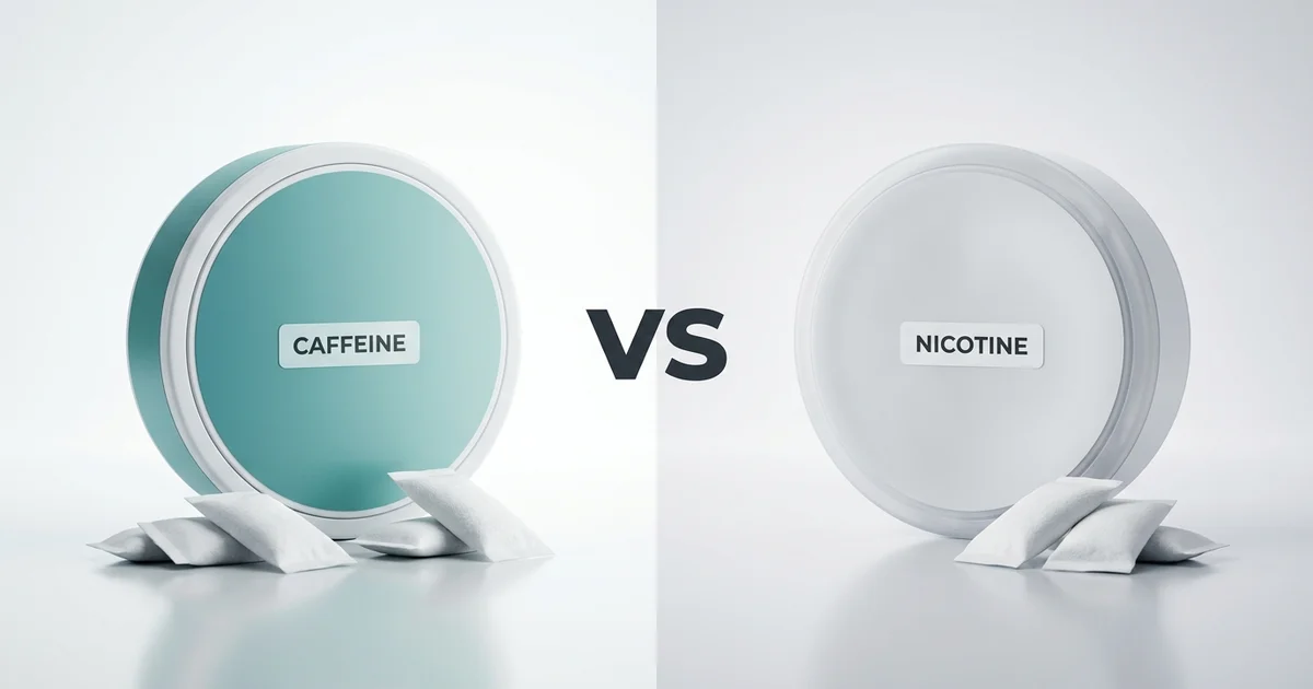 Ultra Pouches vs Zyn: Caffeine vs Nicotine, Compared Honestly